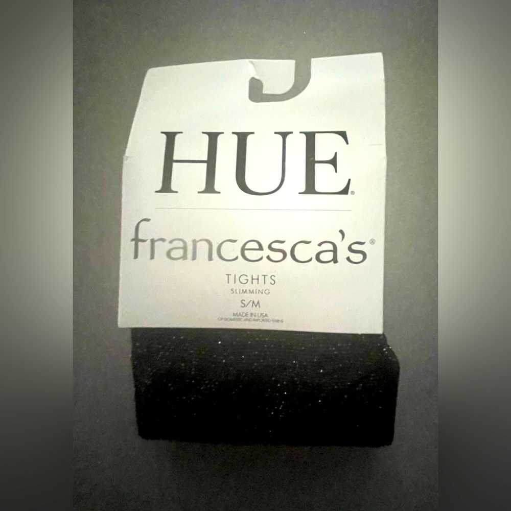HUE Francesca’s Slimming Metallic Tights